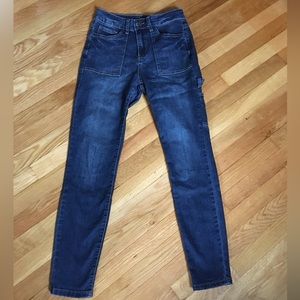 Sky & Sparrow carpenter painter high waist jeans size 7
